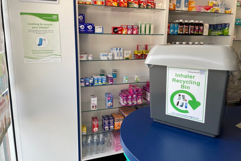 Latest News: Community Pharmacy Inhaler Recycling Bin