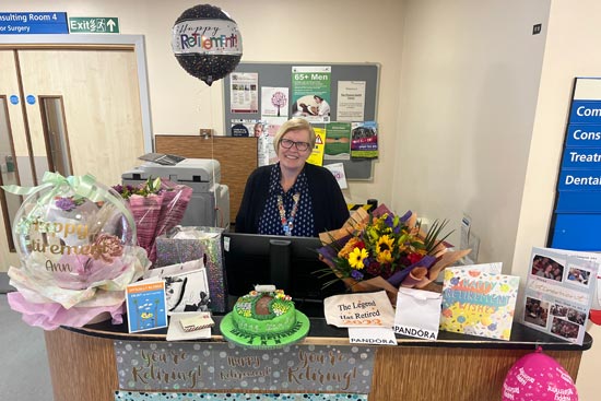 Latest News: Ann Rogers at her retirement celebration