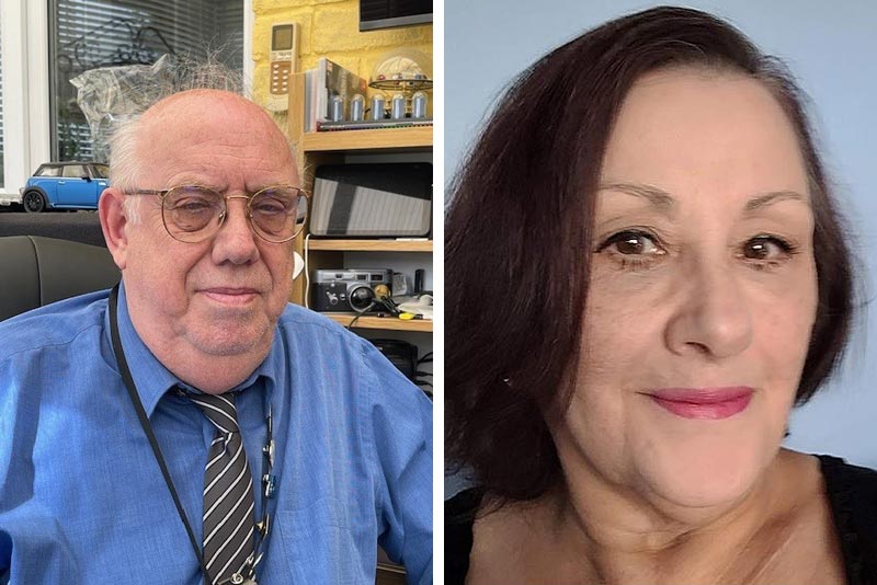 Robert Heeley and Philippa Patel