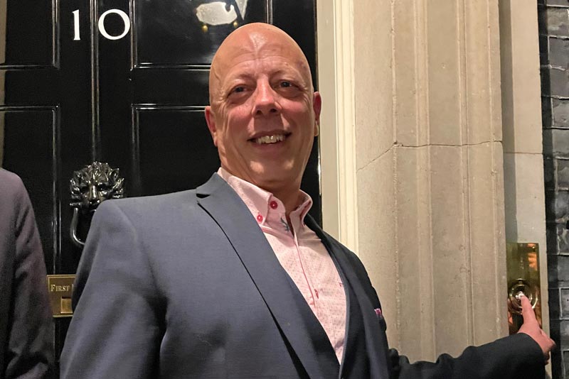 Latest News: Phil Tittensor at 10 Downing Street