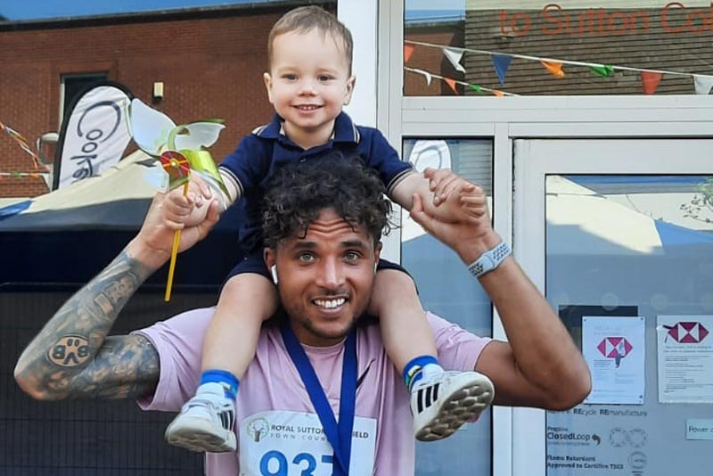 Theo Price and his son Bobby