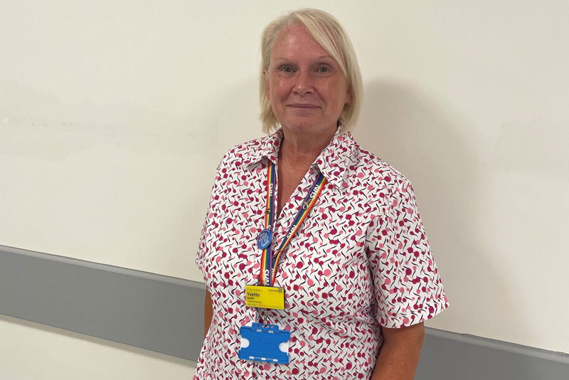 Latest News: Yvette Booth at work