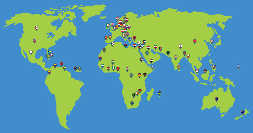 Work With Us: Join Team RWT World Map